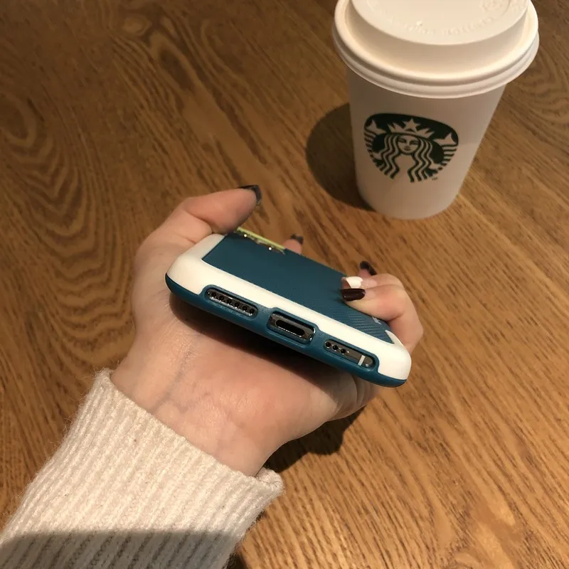 for iPhone 12 Pro Max 12Pro Mini 11 SE 2020 XS X XR 7 8 Plus Case Colorblock Silicone Soft Shockproof Back Cover Funda | Мобильные