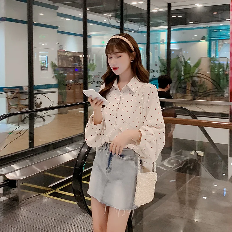 Женская шифоновая рубашка с длинным рукавом дизайнерская не актуальная Новинка