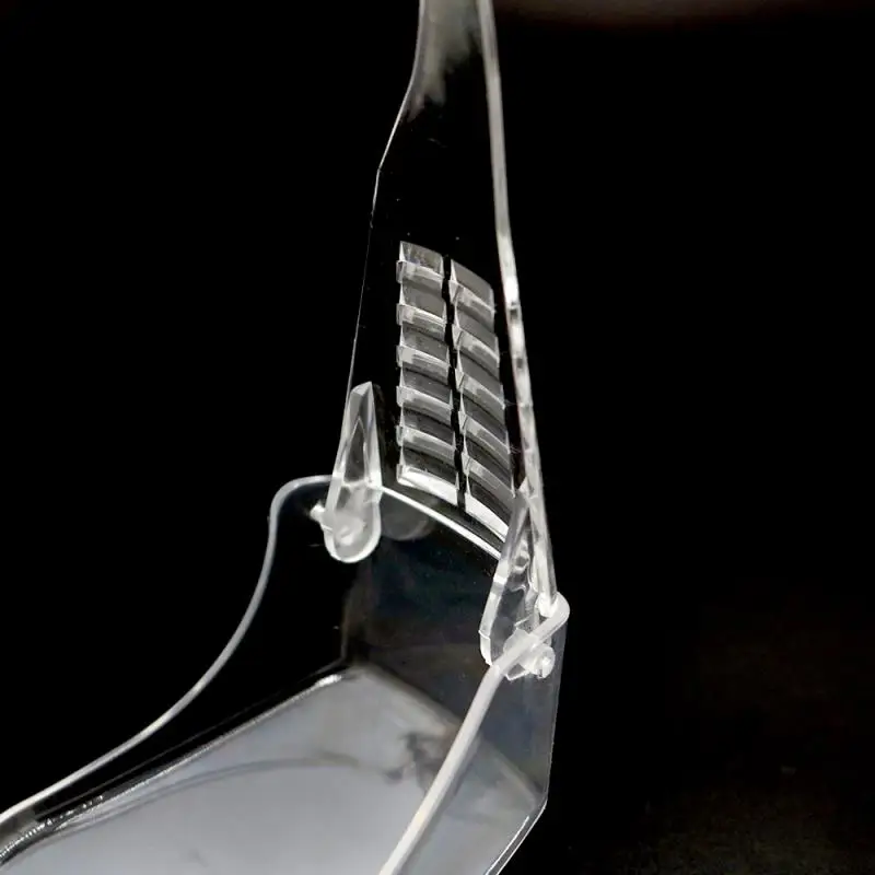 

in stock10pcs Clear Anti dust Eye Protective Safety Goggles Glasses Anti Pollution Anti-fog Spectacles Chemical Goggles