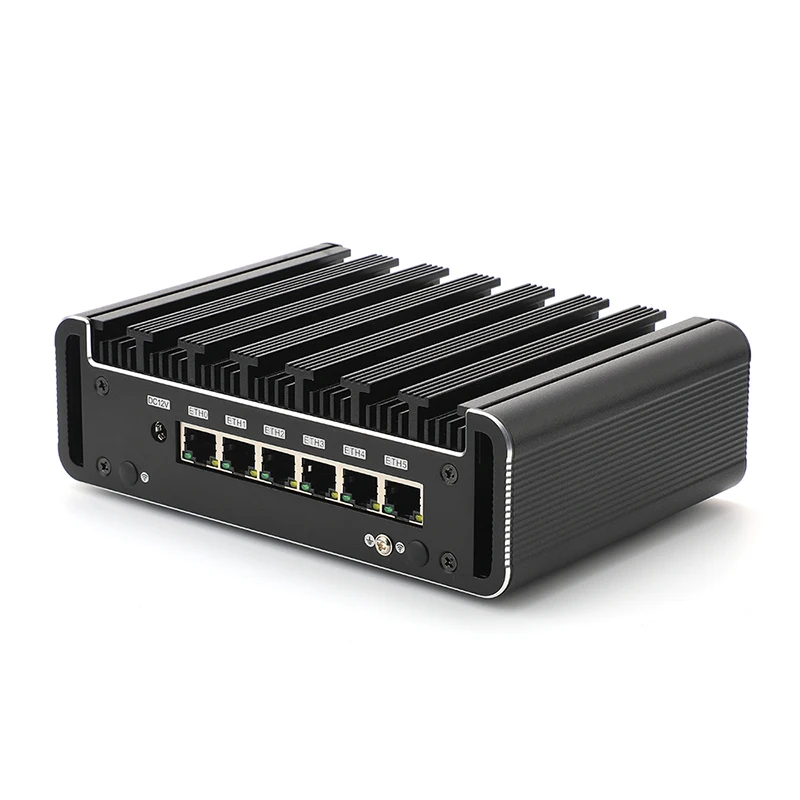 Безвентиляторный мини ПК pFsense Intel Celeron 3965U 4415U Core I3 7I00U I5 7200U I7 7500U i211AT 6LAN RS232 4 * USB