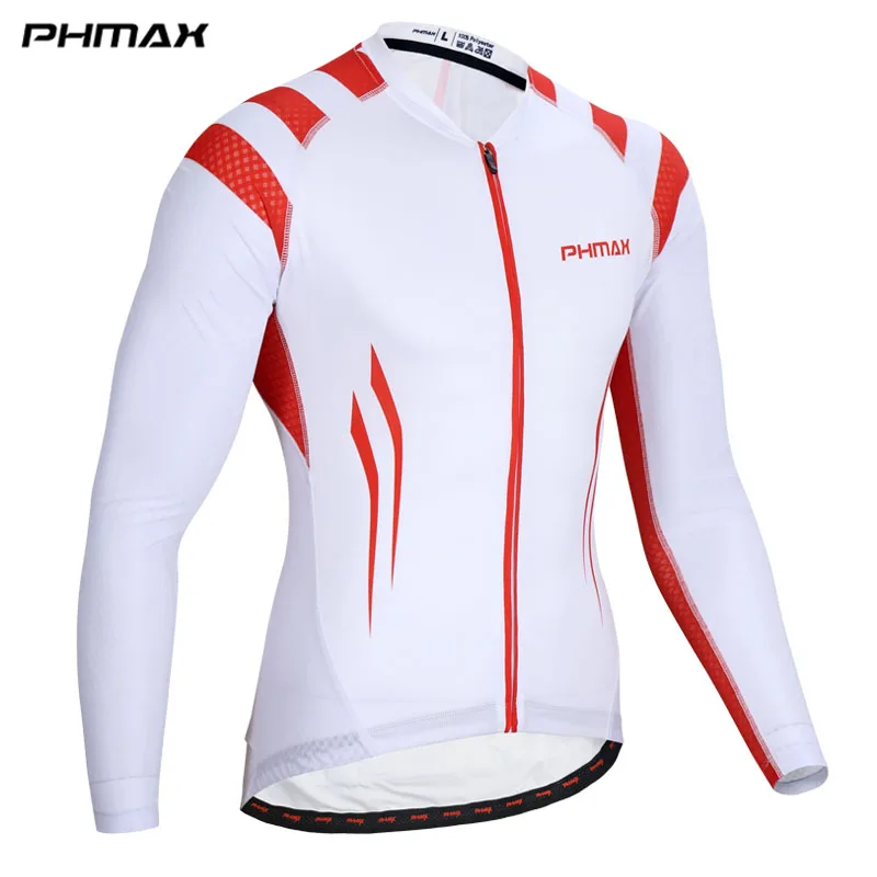 Трикотажные изделия PHMAX с длинным рукавом для езды на велосипеде|Майки