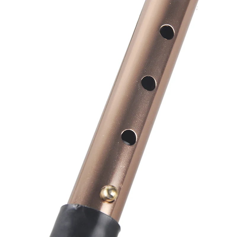 Открытый 4 узла Алюминий сплава Регулируемый трости кемпинг палочки Пеший Туризм