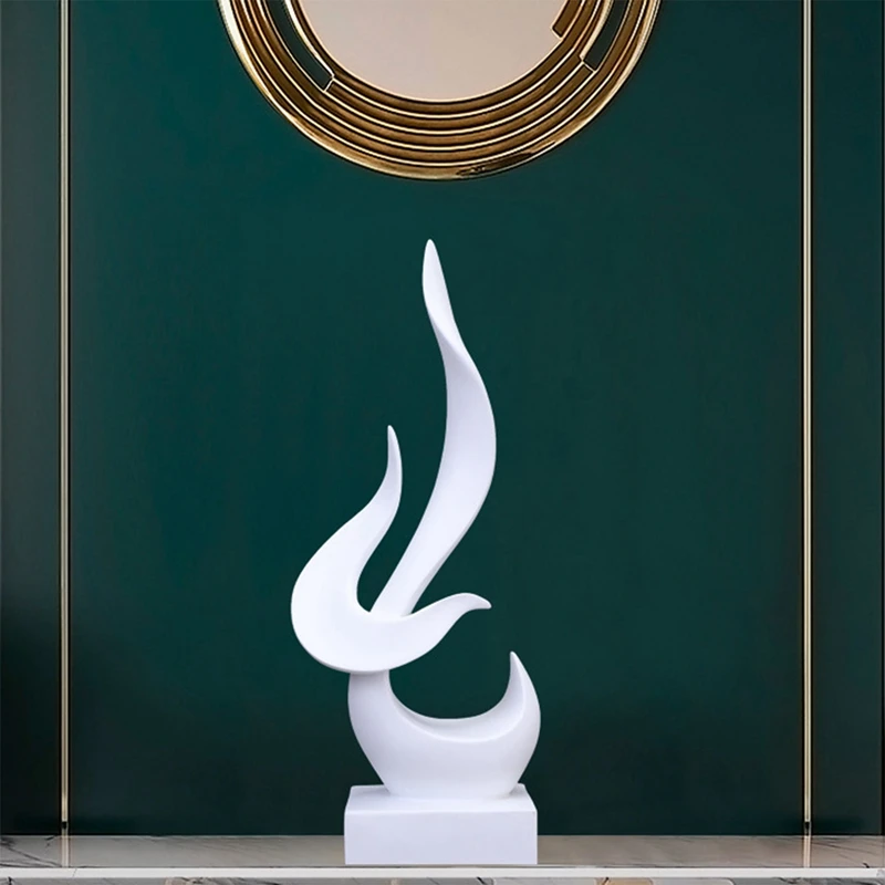 

Abstract Sculpture Simple Modern Creative Craft Decoration Gifts Office Living Room Decorative Resin Ornaments