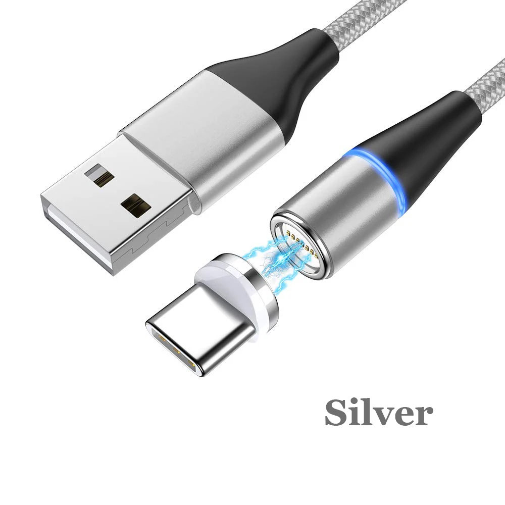 Магнитный кабель Micro USB Type-C 3A для быстрой зарядки и передачи данных | Мобильные