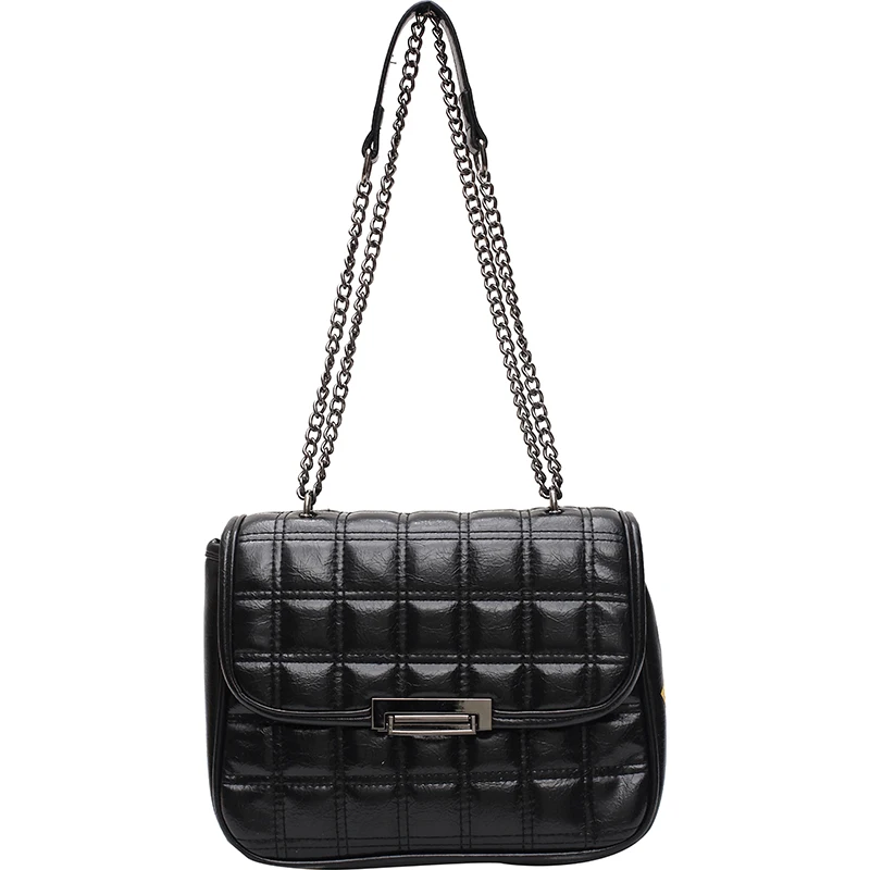 

Vintage Square Armpit bag 2020 Fashion New High quality PU Leather Women's Designer Handbag Travel Chain Shoulder Messenger Bag