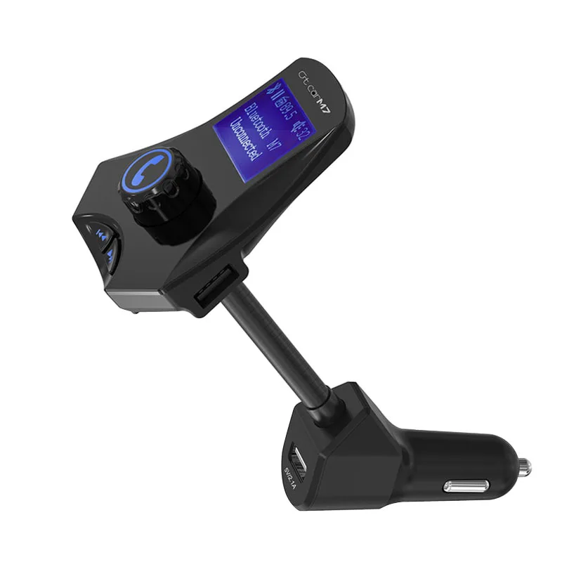 Автомобильный MP3-плеер Bluetooth аудиоплеер FM-передатчик модулятор 3.1A автомобильное