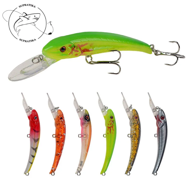 

6 шт./компл. рыболовные приманки для моря на открытом воздухе 9 см/5,9g искусственные встроенный Сталь мяч 3D глаза из АБС-пластика Пластик жестк...