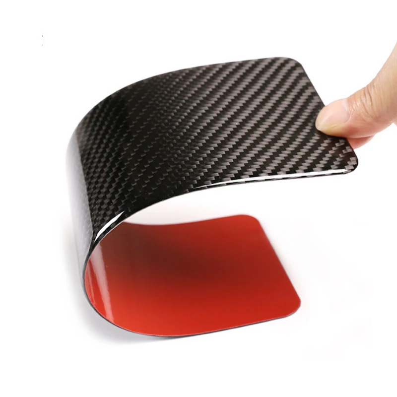 

2pcs Car Carbon Fiber Interior A Pillar Strips Cover Sticker Trim For Toyota Highlander 2015 2016 2017 2018