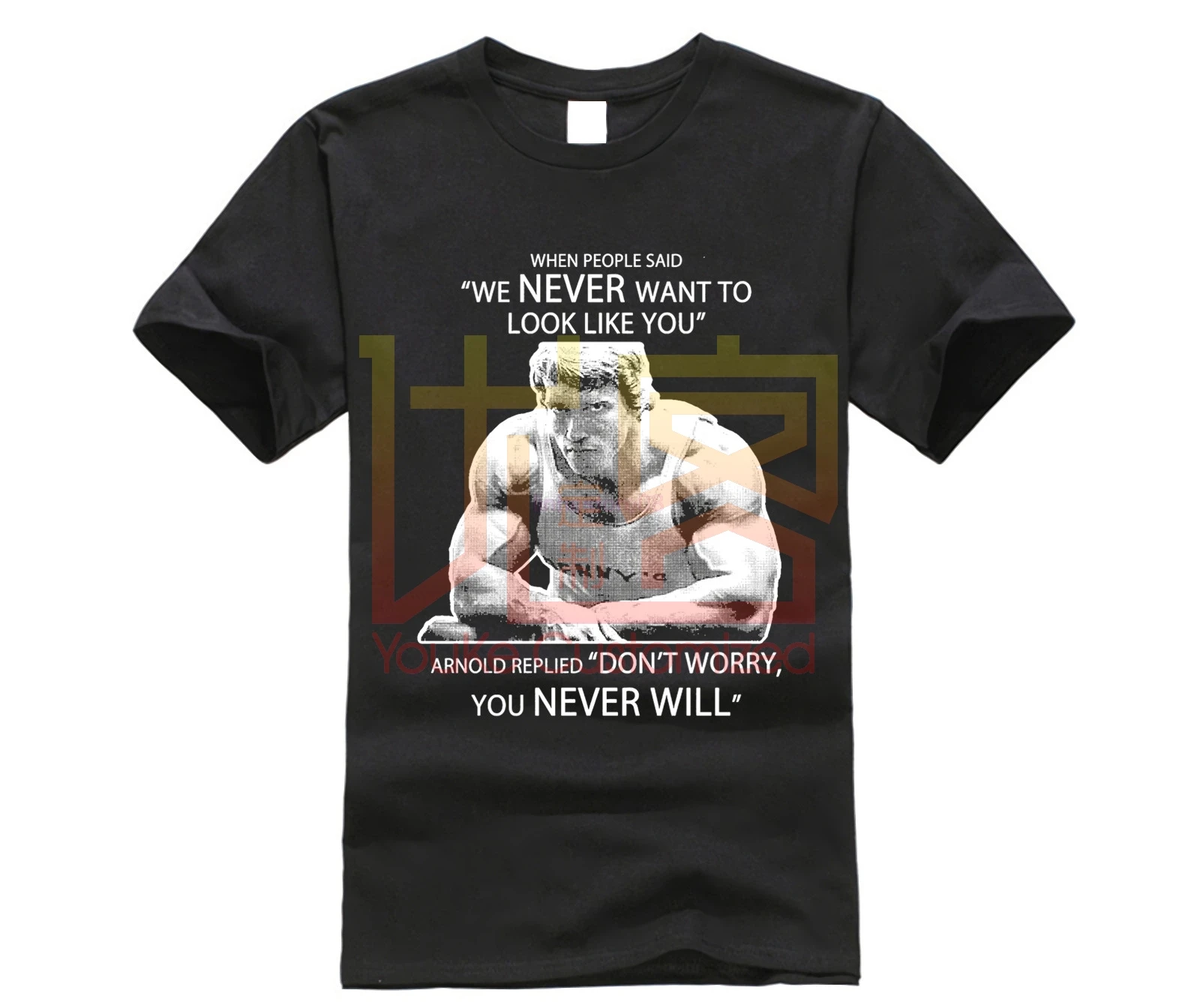 Мужская футболка Arnie Арнольд Шварценеггер бодибилдинг Camiseta Para Hombre необычная |