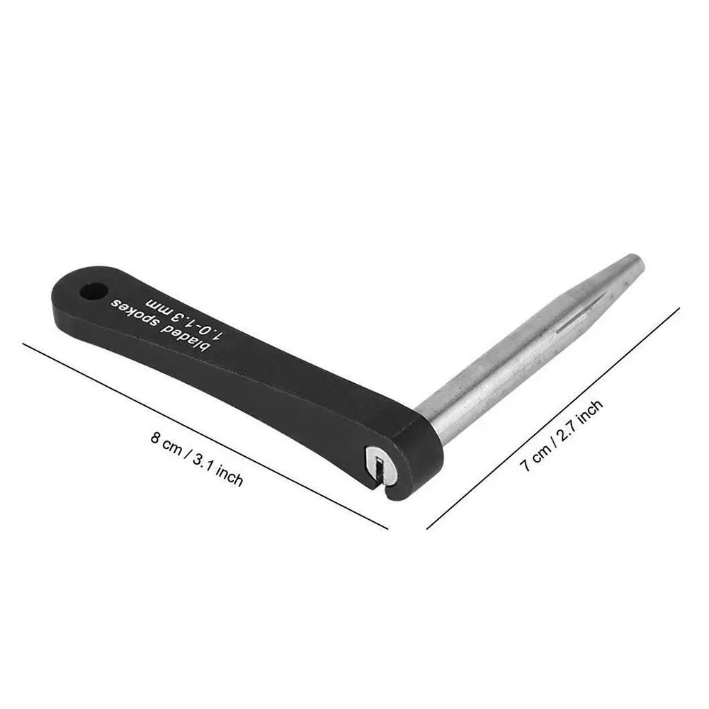 

0.8-1mm 1-1.3mm Metal Bicycle Spoke Wrench Holder Road MTB Bike Repairing Tool
