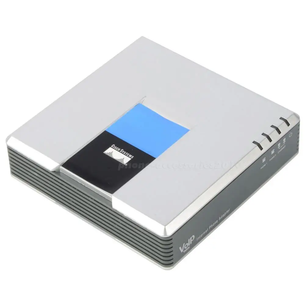 Разблокированный LINKSYS PAP2 NA VOIP телефон речевой адаптер 2 Порты FXS SIP voip PAP2T с