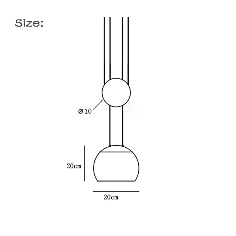 

Modern Glass Up and down Pendant Lamp Ball Hanglamp Kitchen Light Fixture Dining Living Room Luminaire globe pendant light