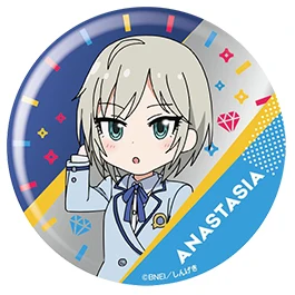 IDOLM@ STER аниме Idolmaster Золушка девушки игровой значок театральный персонаж крутой металлический значок брошь булавки - Окраска металла: 04 Anastasia