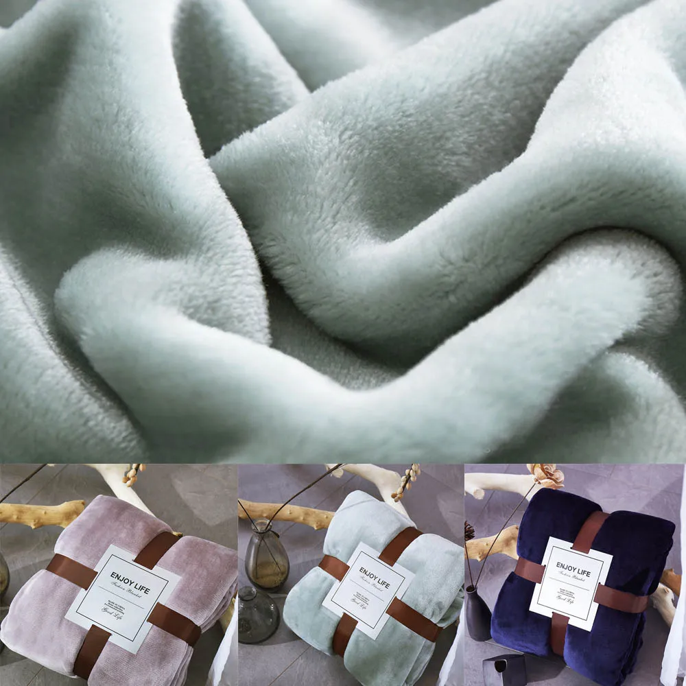 Одеяло для кроватей из кораллового флиса мягкое зимнее теплое покрывало Осенние