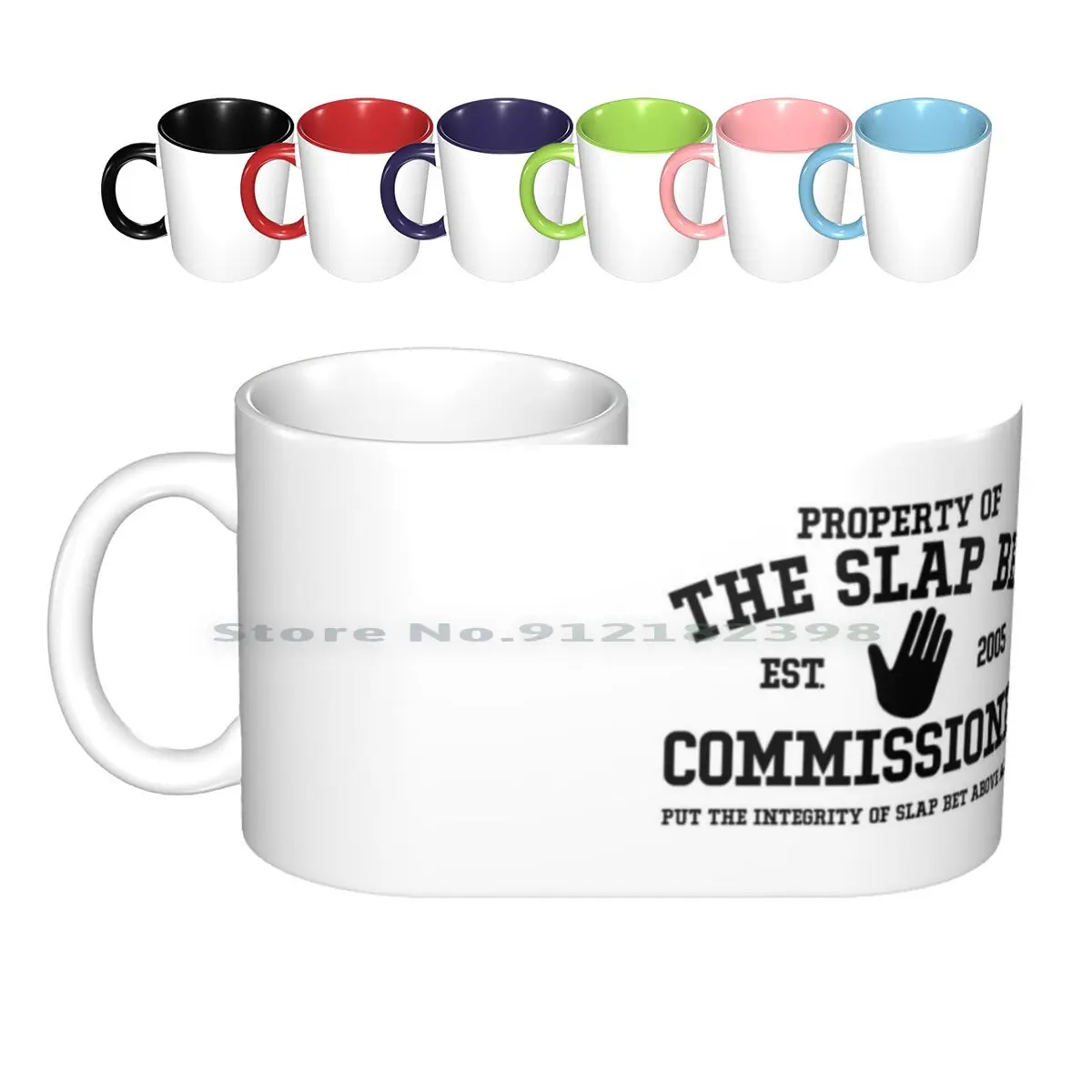 

The Slap Bet Commissioner Ceramic Mugs Coffee Cups Milk Tea Mug The Slap Bet Commissioner Funny Tv How I Met Your Mother