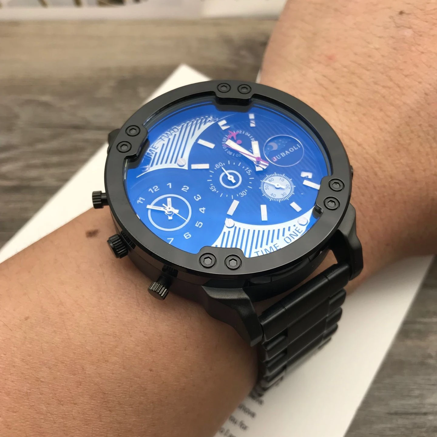 Часы наручные мужские кварцевые с хронографом брендовые деловые спортивные в