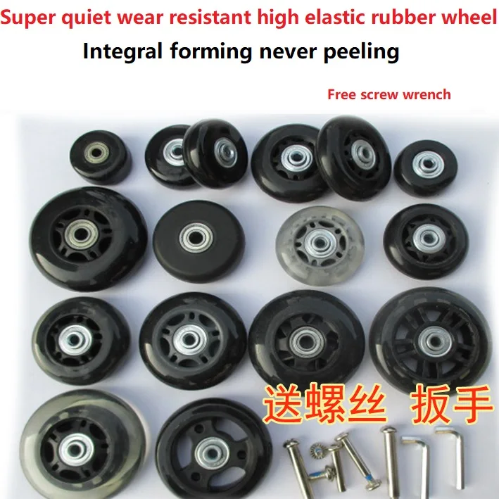 Чехол для тележки Дорожный бесшумные универсальные износостойкие колеса