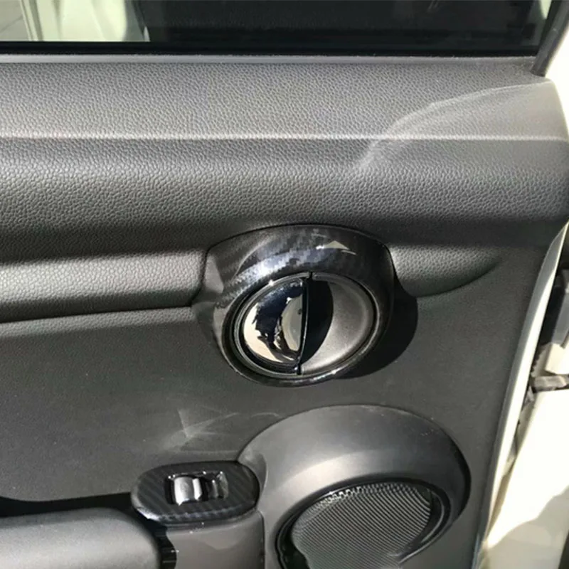 Чехол для дверной ручки BMW MINI COOPER ABS из углеродного волокна | Автомобили и