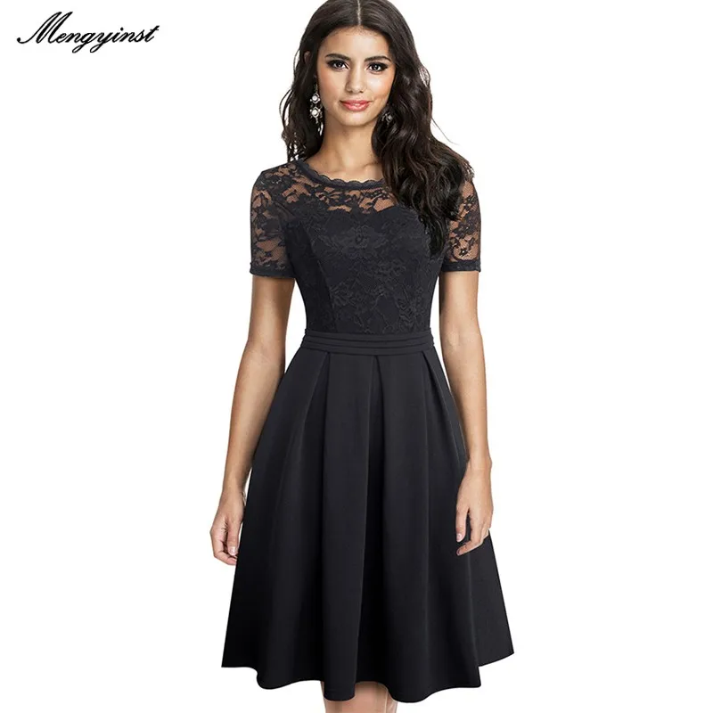 

Женское кружевное платье в стиле пэчворк, элегантное винтажное ажурное платье с коротким рукавом, офисное платье для вечеринок, лето 2021