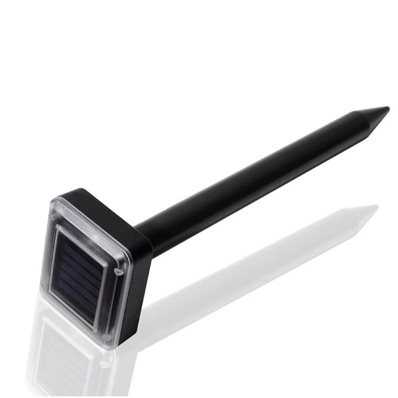 4 шт Солнечная энергия Отпугиватель вредителей открытый садовый ультразвуковой