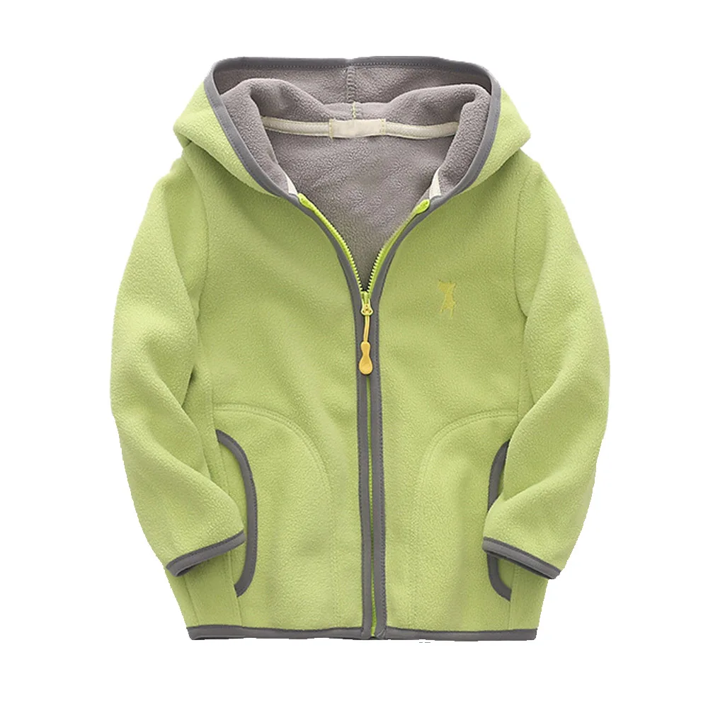 Куртки для мальчиков детские пальто на молнии девочек уличные куртки с капюшоном