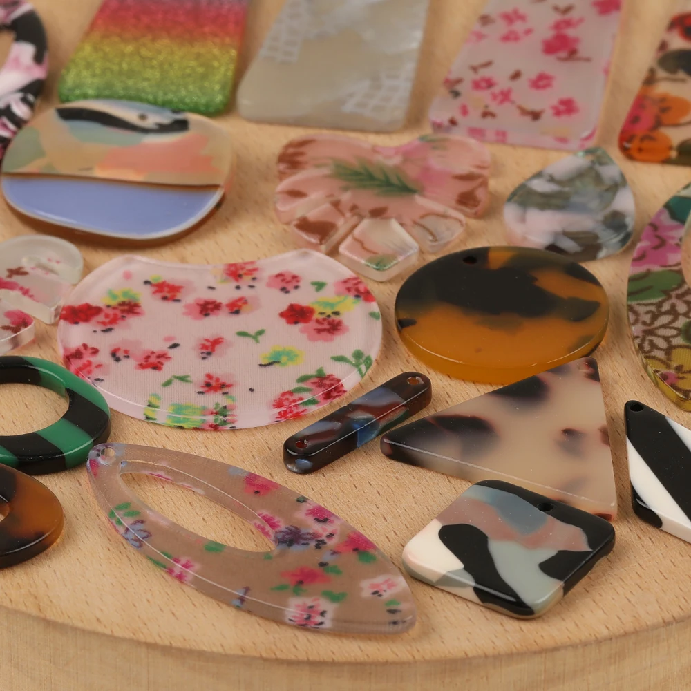 

Cordial Design 50Pcs Hand Made/Earring Connectors/Geometry Shape/DIY Making/Earring Stud/Pendant/Charms/Jewelry Accessories