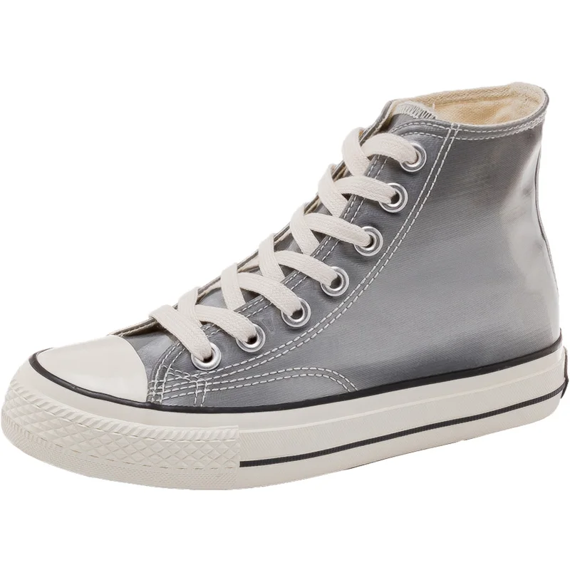 Модная шикарная парусиновая обувь с высоким берцем Новое поступление 2019 года