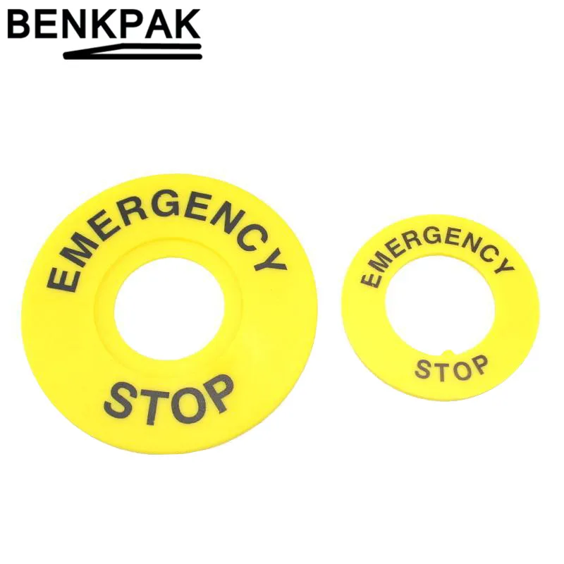 2 шт. пластиковые кнопки для аварийного остановки внутренний диаметр 22 мм внешний