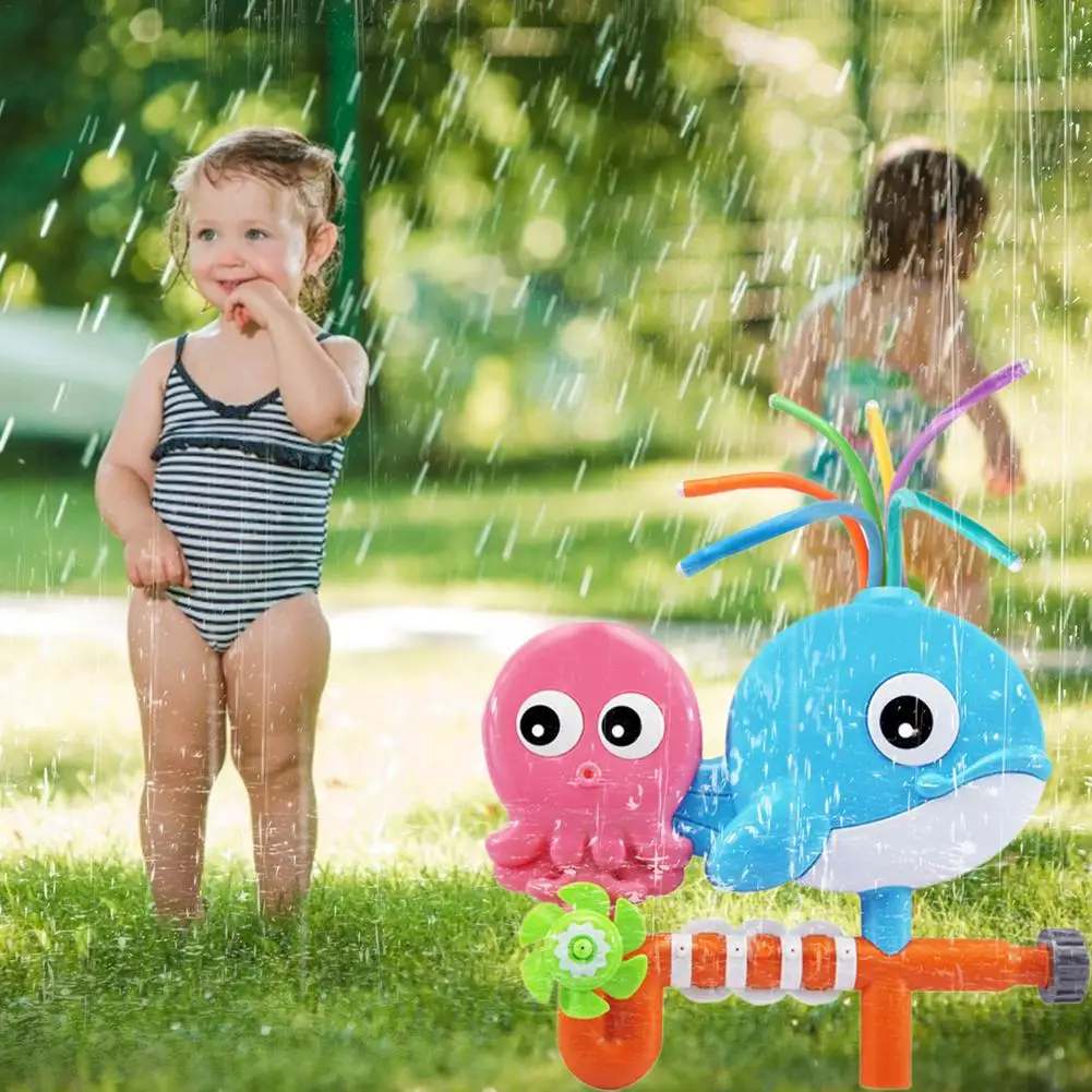 

Kids Outdoor Water Spray Cute Lawn Sprinkler for Summer Days