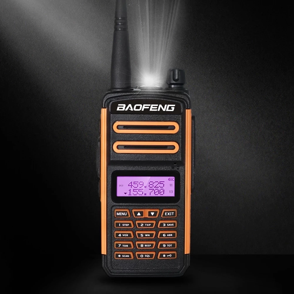2020 трехдиапазонное иди и болтай Walkie Talkie “иди реальный 8 Вт UV H9 Портативный