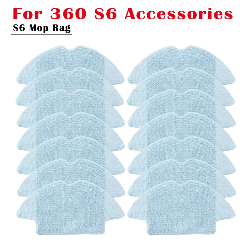 

For 360 S6 vacuum cleaner mop accessories washable cleaning cloth mopping Rag Sweeping Robot water tank replacement spare parts