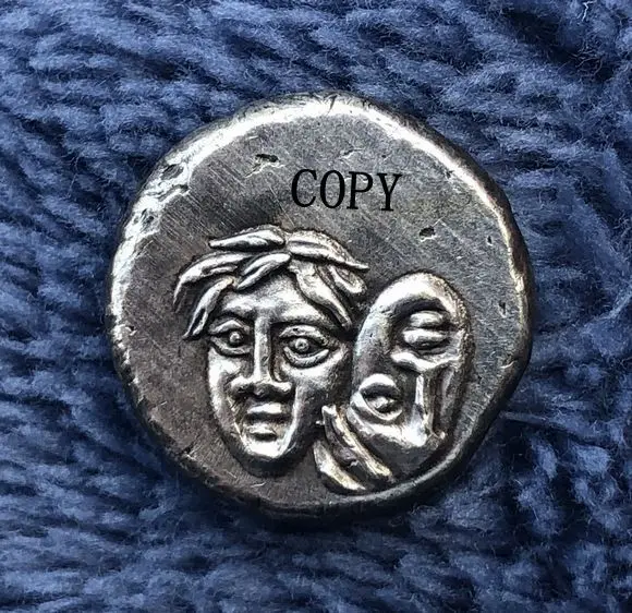 

Тип: #145 греческие монеты нестандартного размера, копии монет