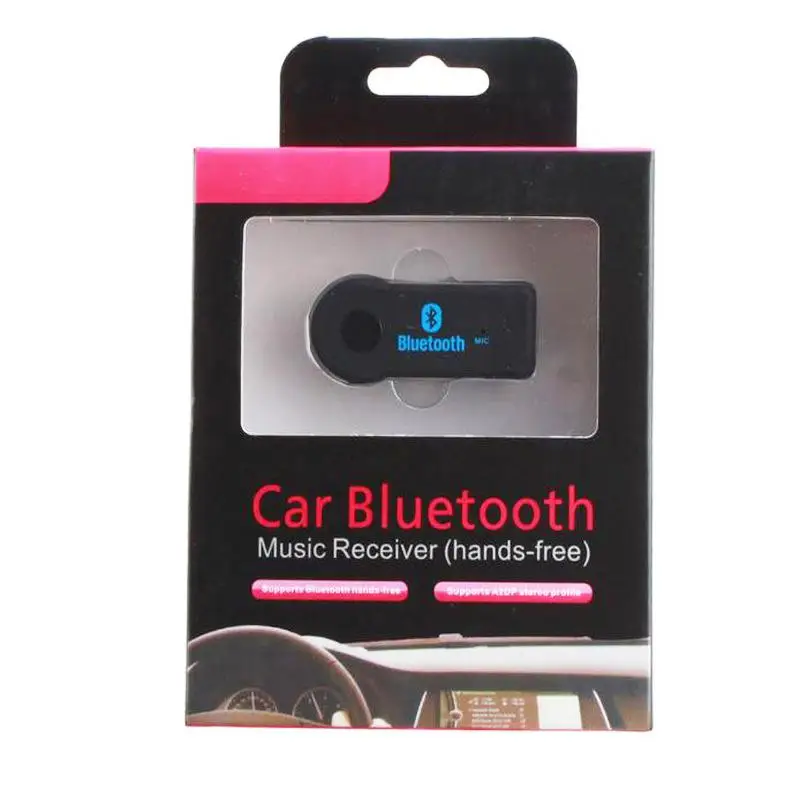 Kuulee автомобильный bluetooth приемник 3 5 мм разъем аудио адаптер Громкая связь вызов