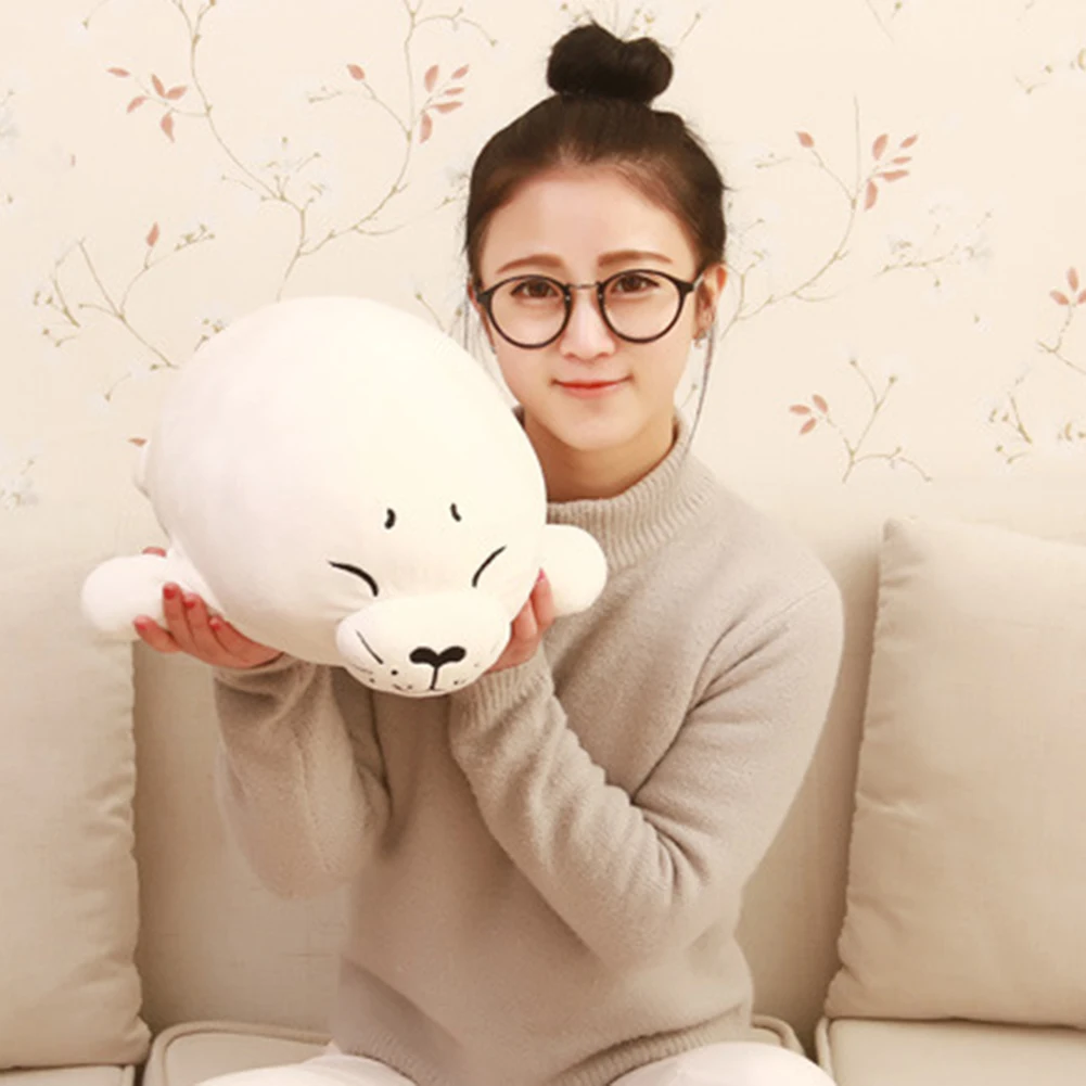 Симпатичная мягкая плюшевая кукла с печатью игрушка декоративная подушка для