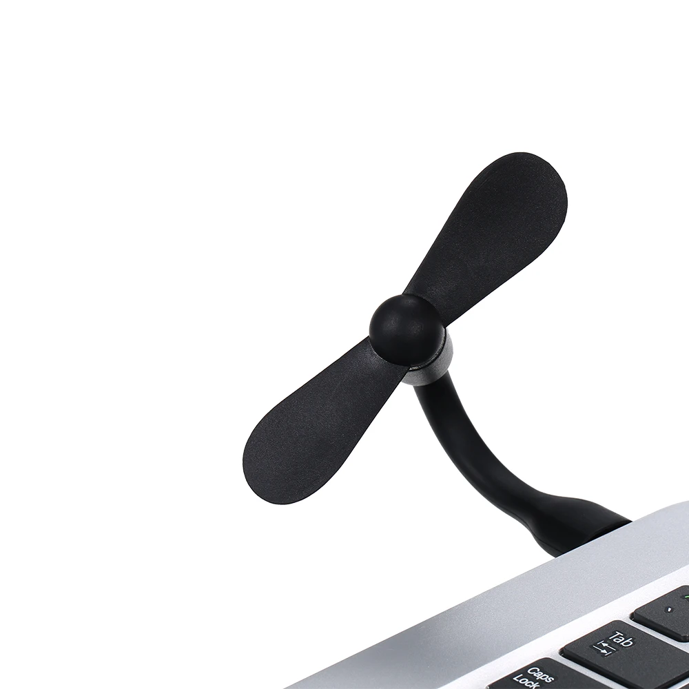 Портативный Гибкий мини-USB-вентилятор милый гибкий съемный USB-вентилятор гаджеты