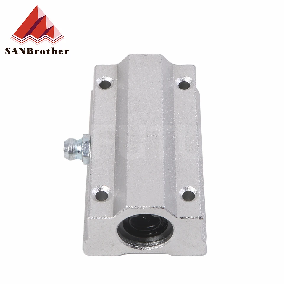 4pcs Linear Motion Ball Bearing Slide Block Bushing SC8UU SCS8UU SC10UU SCS12UU SCS16UU SC20UU Shaft CNC 3D Printer Parts - купить по