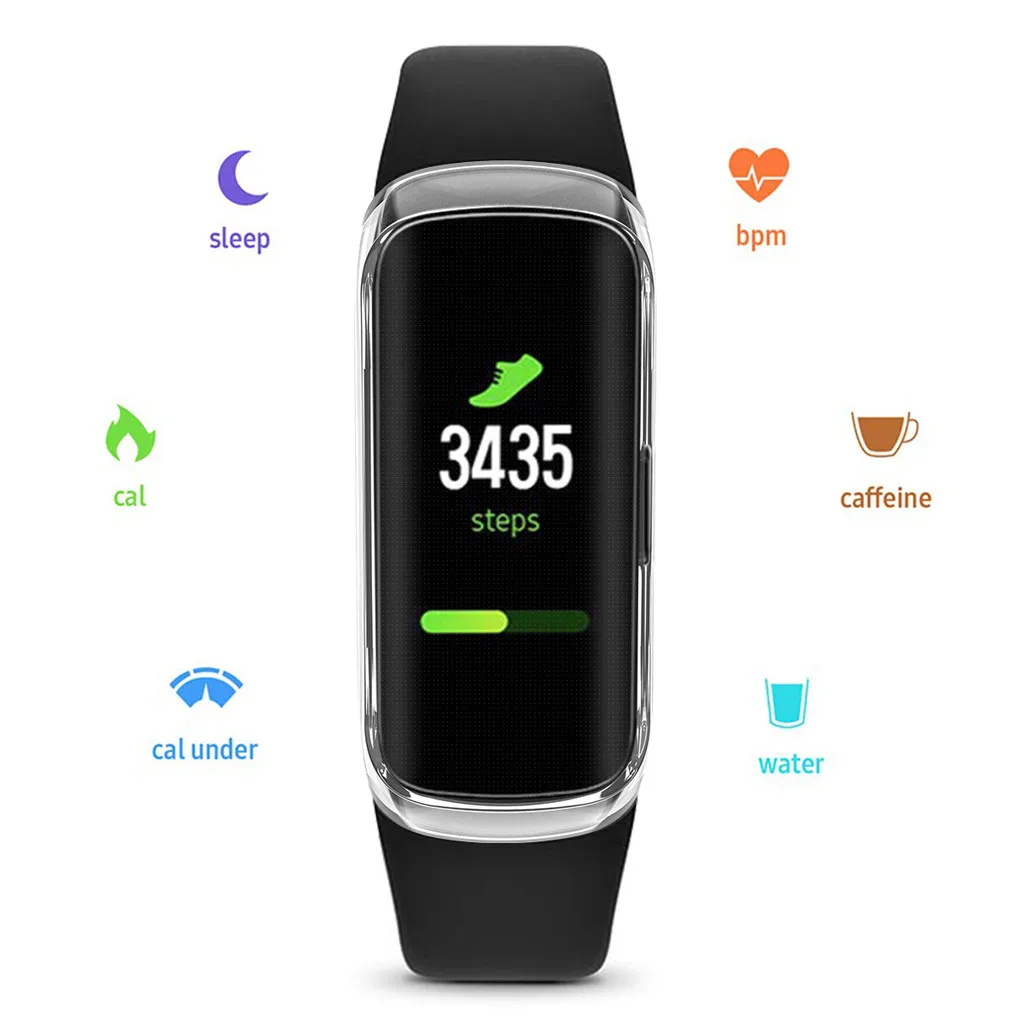 Защитный чехол для samsung Galaxy Fit SM-R370, Смарт-часы, ультра-тонкий мягкий ТПУ чехол, сменная пленка, защитная оболочка, 19Aug