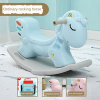 Infant Kids Ride on Toys Animal Rocking Horses Baby Toy Horse 1-6 Years Balance Multi-functional Kids Indoor Toys Gift