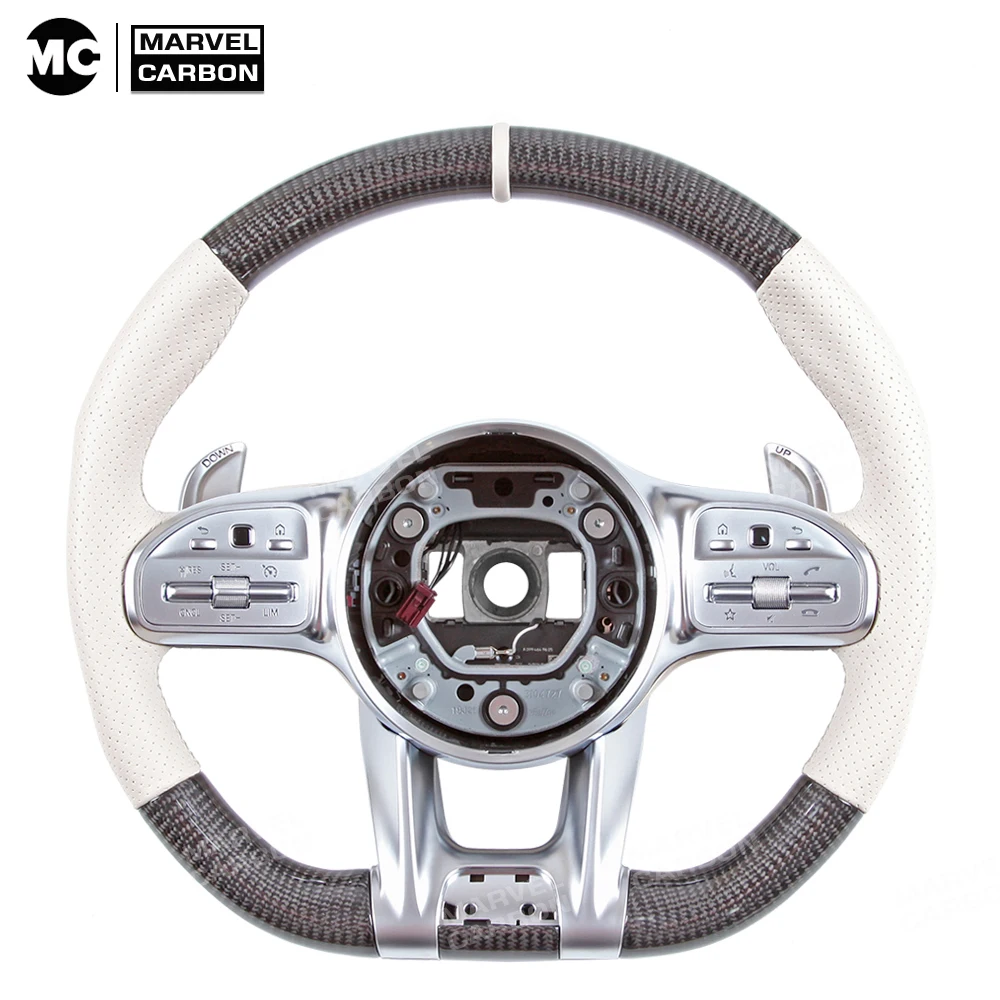 

100% оригинальное рулевое колесо из углеродного волокна для Mercedes Benz AMG