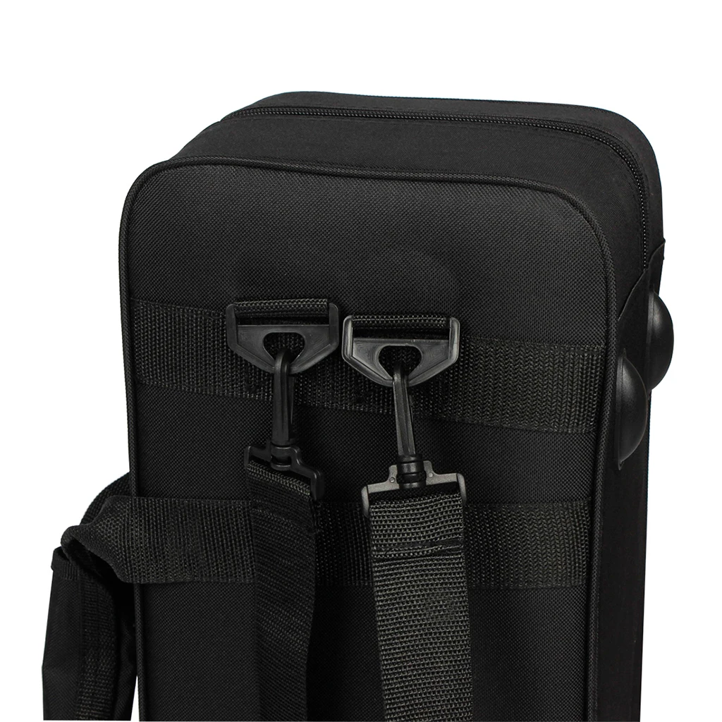 600D водонепроницаемый Gig Bag Box рюкзак ткань Оксфорд для трубы с регулируемым двойным плечевым ремнем карман из пенопласта с хлопковой подкладкой