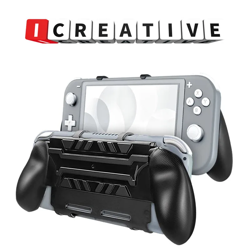 

ICREATIVE Non-Slip Design Grip Handle For Nintendo Switch Lite Console Hand Grip Shockproof Bracket for Nintendo Switch Lite