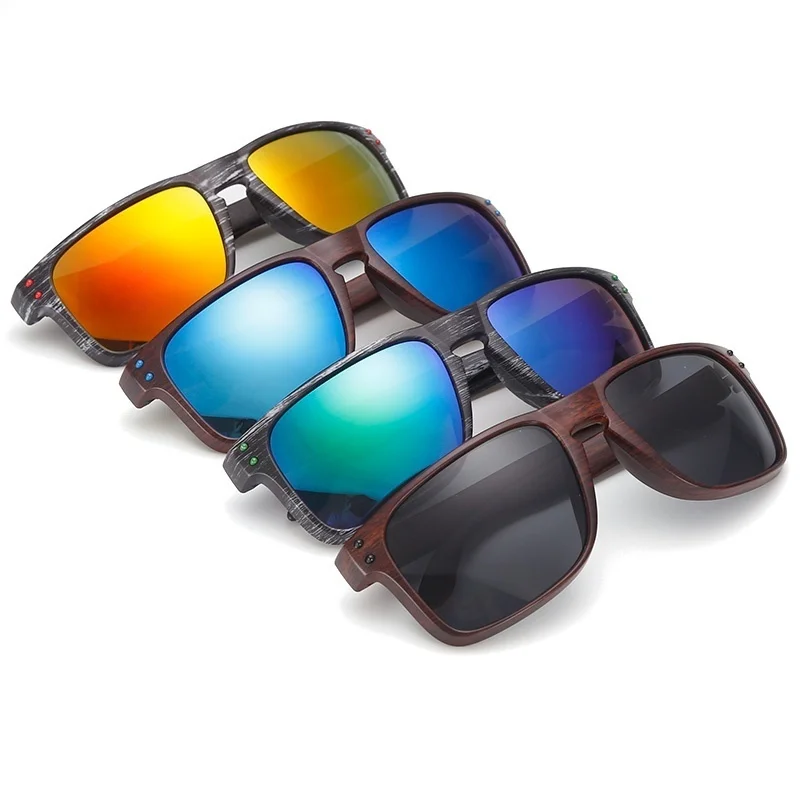 

Hot Sale Sunglasses Men Sports Sun Glasses Outdoors Reflective Eyewear Colorfulr Mirror Coating Gafas De Sol Oculos De Sol UV400