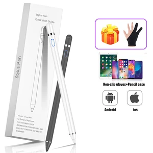 active stylus pen capacitive touch screen pencil for samsung xiaomi huawei ipad tablet phones ios android pencil for drawing free global shipping