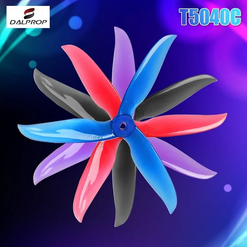 пропеллер dalprop cyclone t5040c pro 5040 pro 5x4x3 с тремя ле
