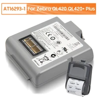 100 original replacement battery at16293 1 for zebra ql420 ql420 plus genuine rechargable battery 4200mah