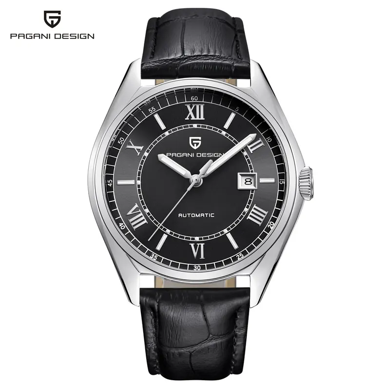 Роскошные PAGANI дизайнерские автоматические мужские часы Механические Модные