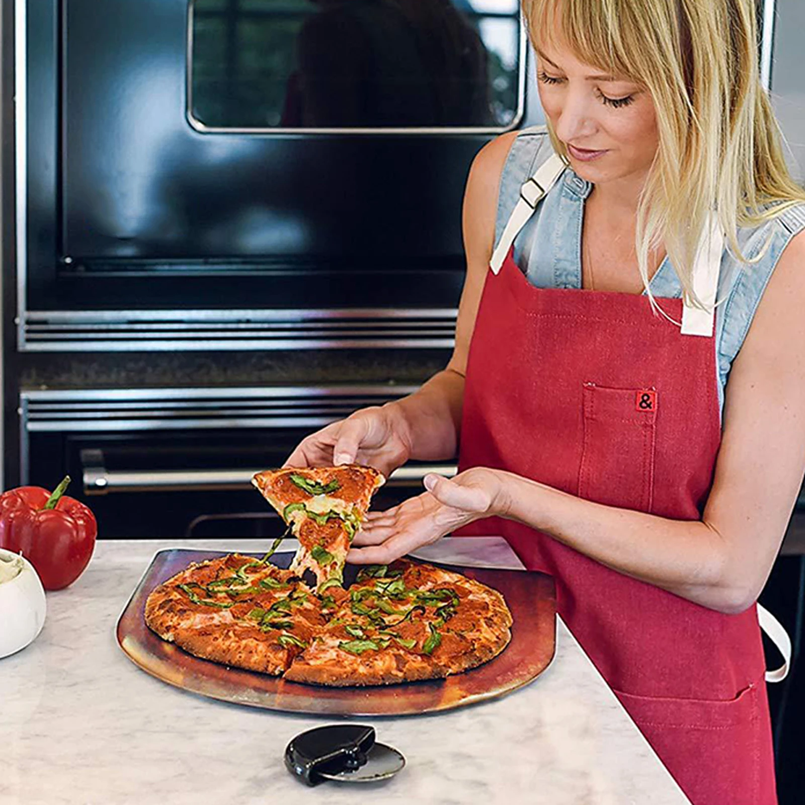 Деревянная лопатка для пиццы кухонная разделочная доска с ручкой лоток посуда