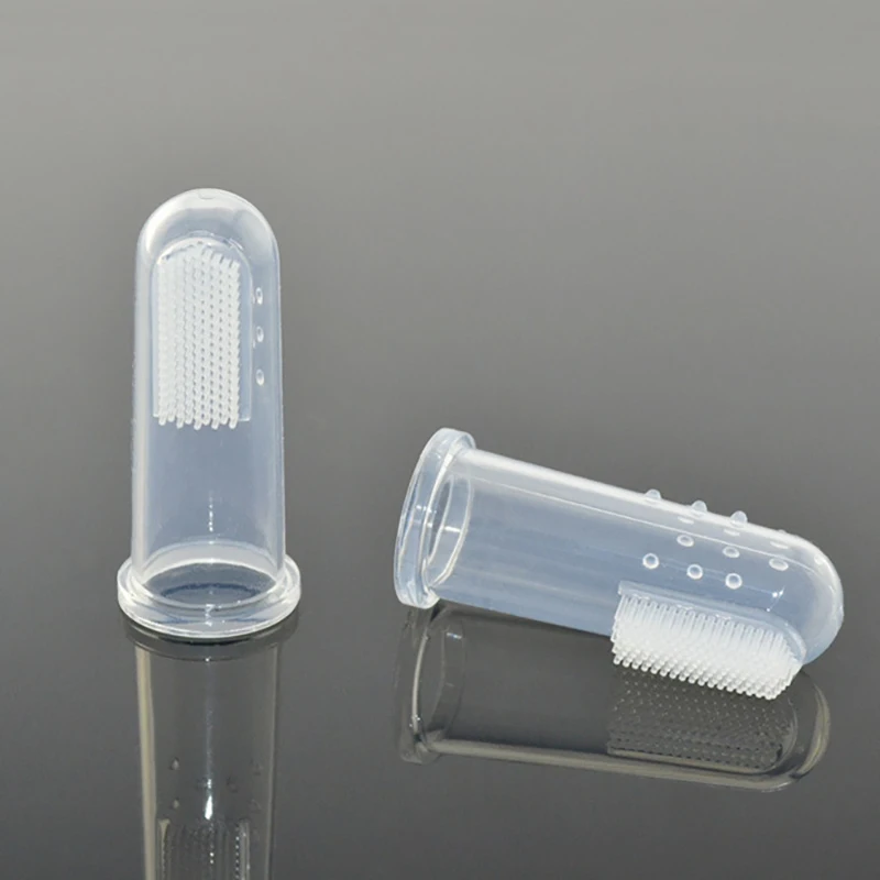 

Dog Toothbrush Finger Brush Pet Toothbrush Plush Dog Plus Bad Breath Dental Care Tartar Dog Cat Cleaning Supplies