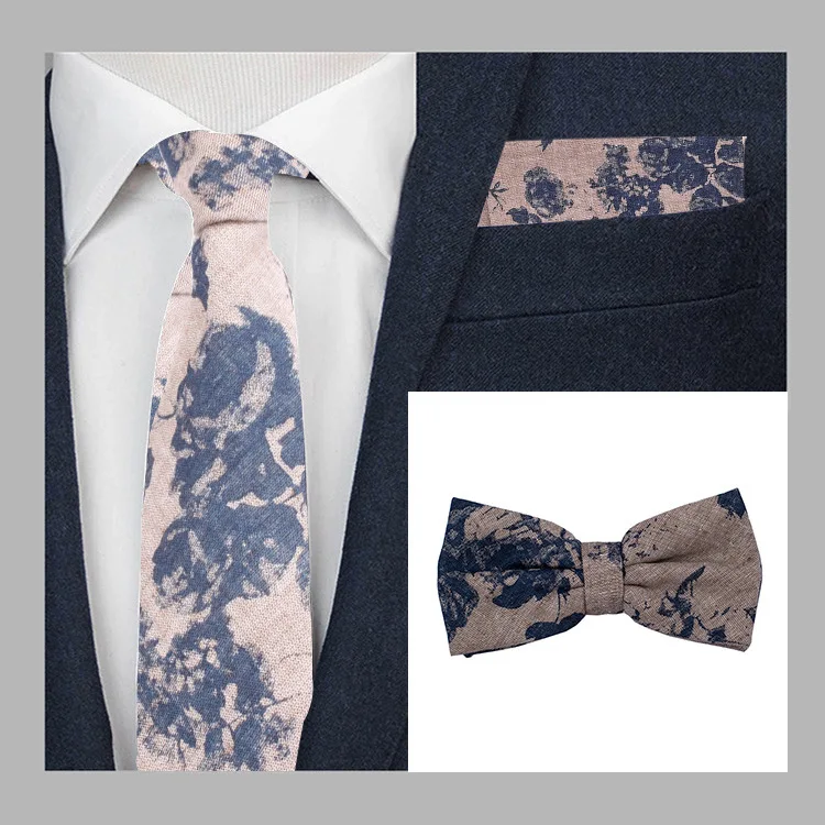 25 см Цветочный принт платок толстые хлопчатобумажные мужские и женские