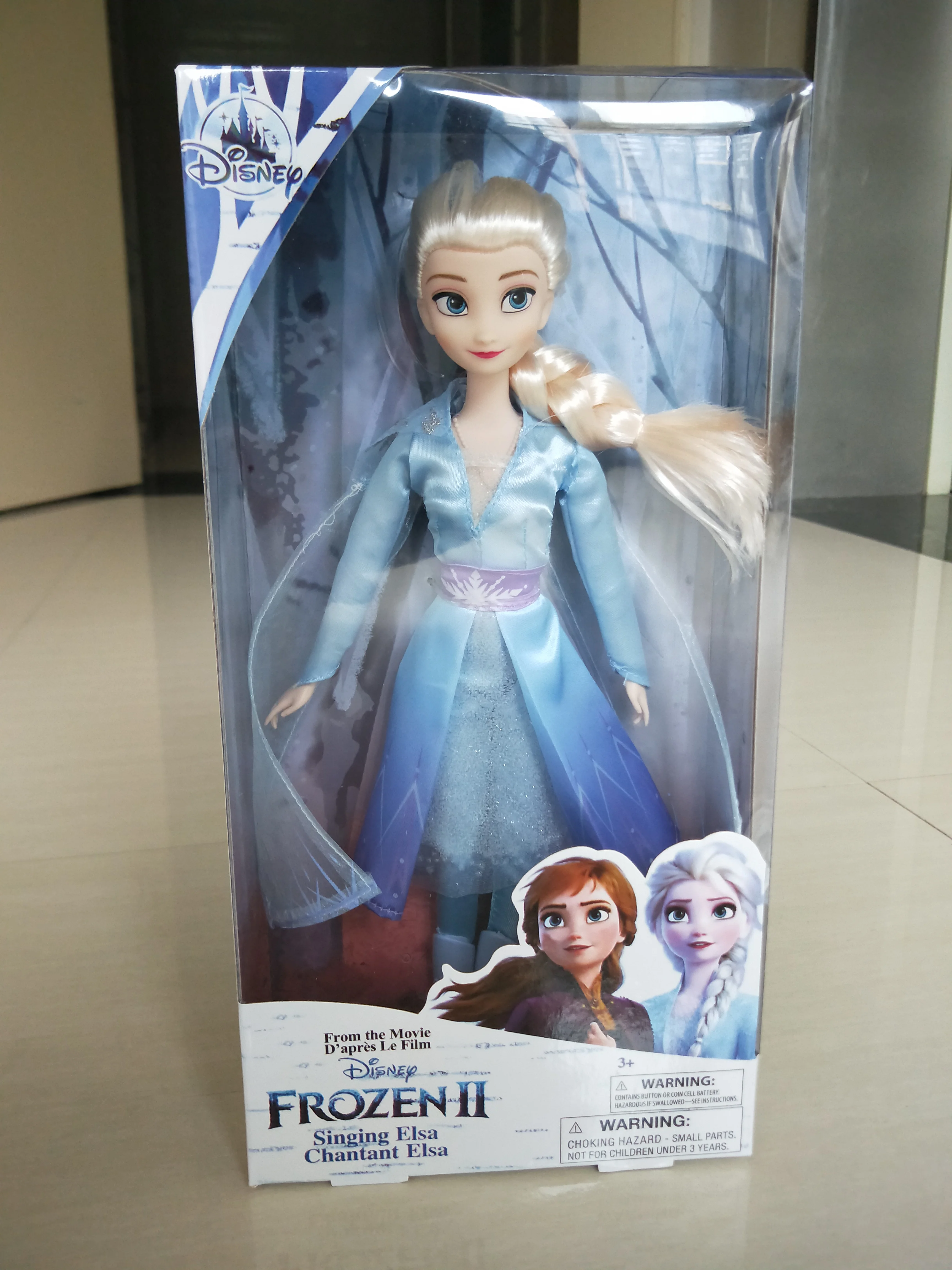 Кукла Холодное сердце Disney 2 подвижная фигурка шарнирного стиля Эльзы и Анны